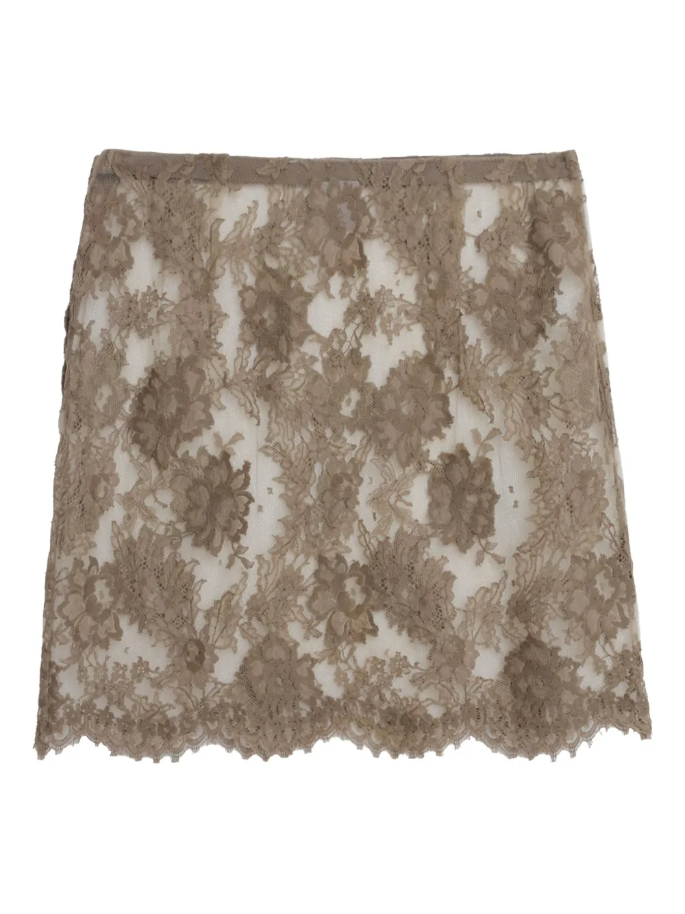 Krizia Pre-Owned falda corta de encaje 1980 | rosado | Image 1