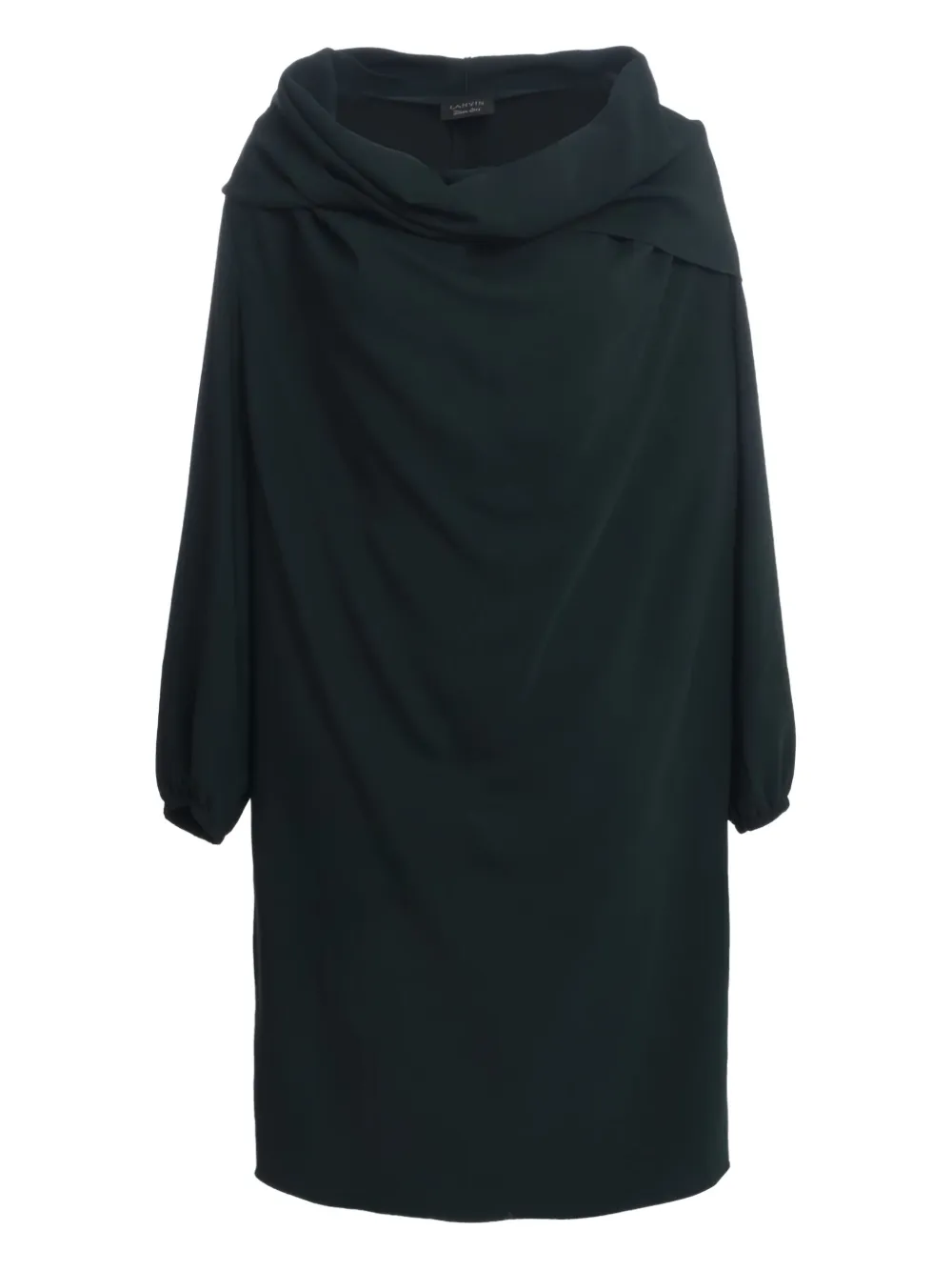 Lanvin Pre-Owned robe mi-longue pre-owned à coupe oversize | vert | Image 1