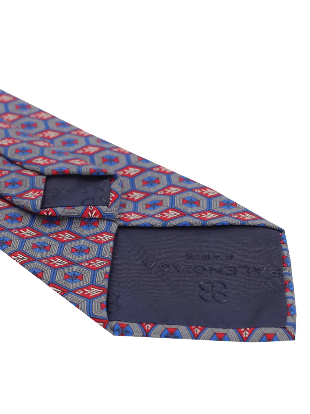 Pre-owned Balenciaga Patterned Tie