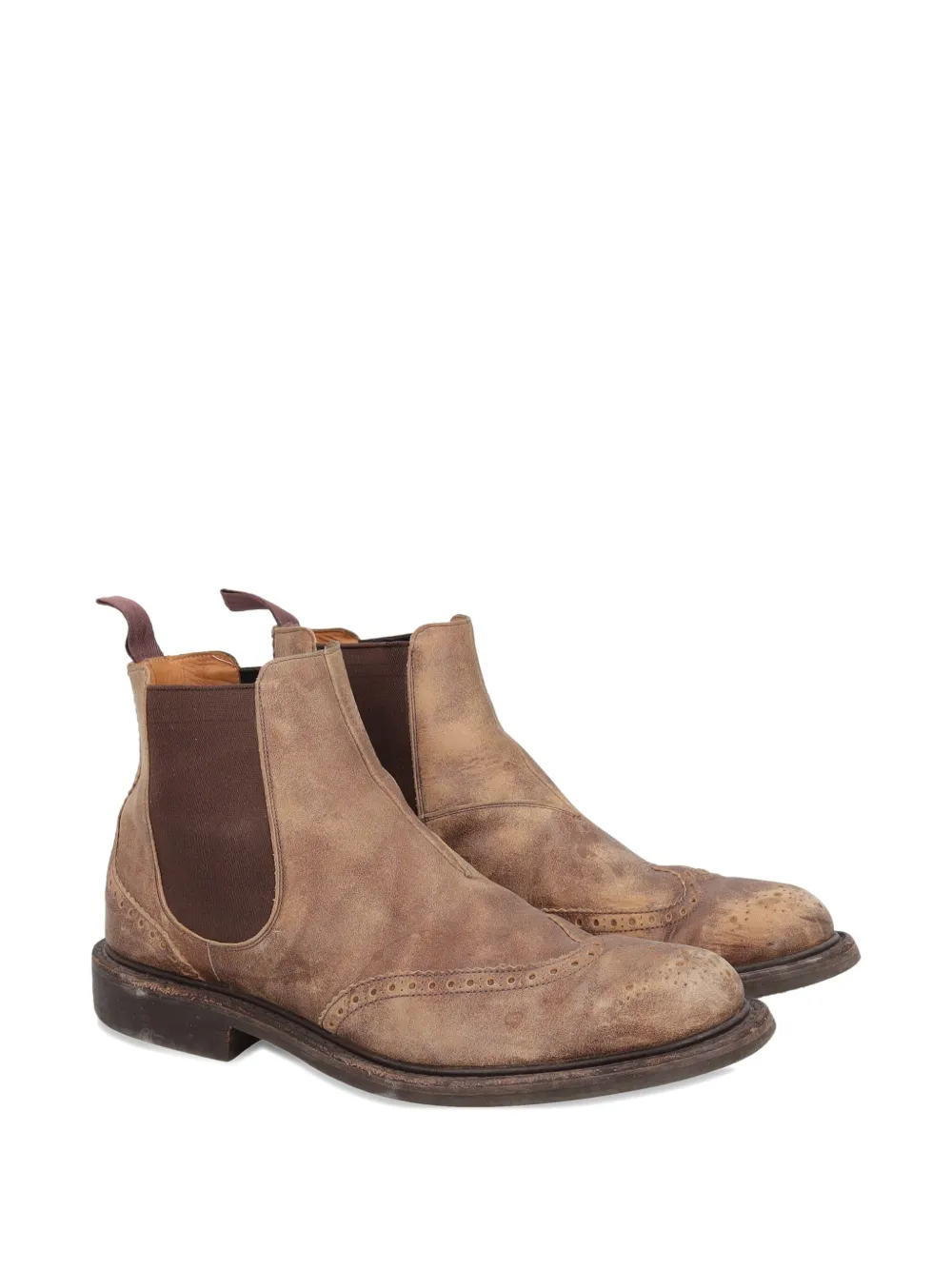 Church's bottines chelsea pre-owned en daim | Image 2