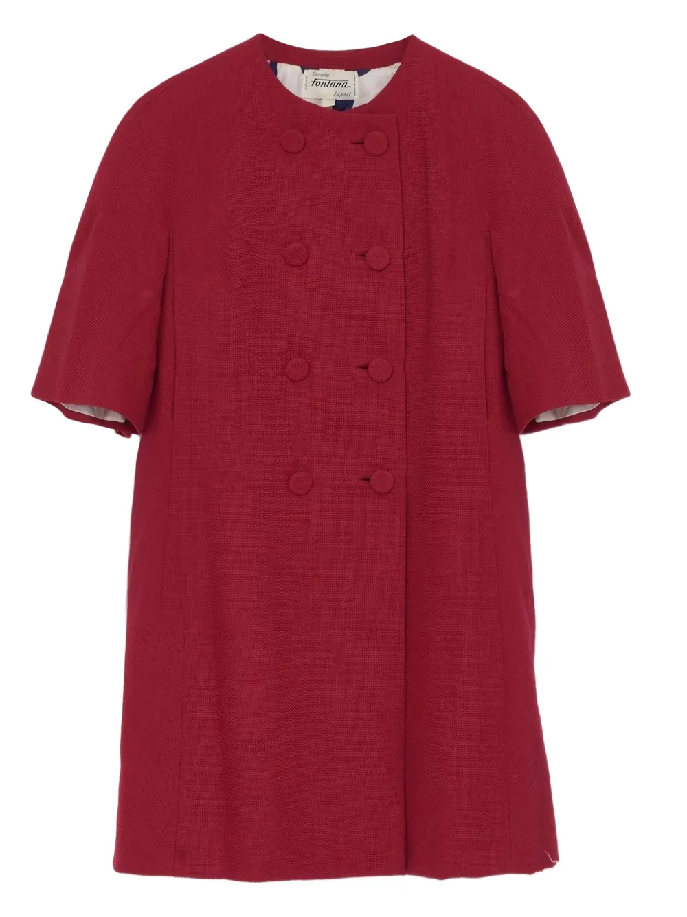 Sorelle Fontana Vintage 1960s wool coat | Red | Image 1