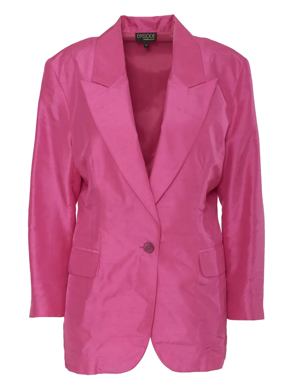 pre-owned silk blazer