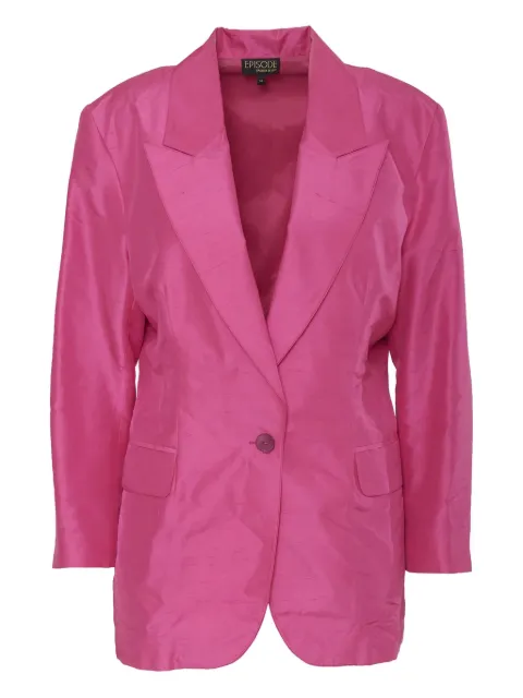 Vintage pre-owned silk blazer