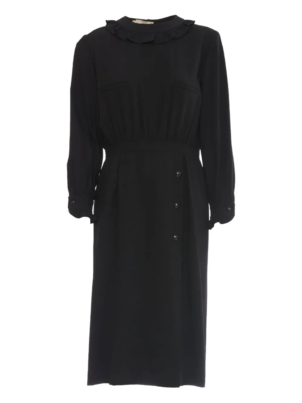 wool midi dress