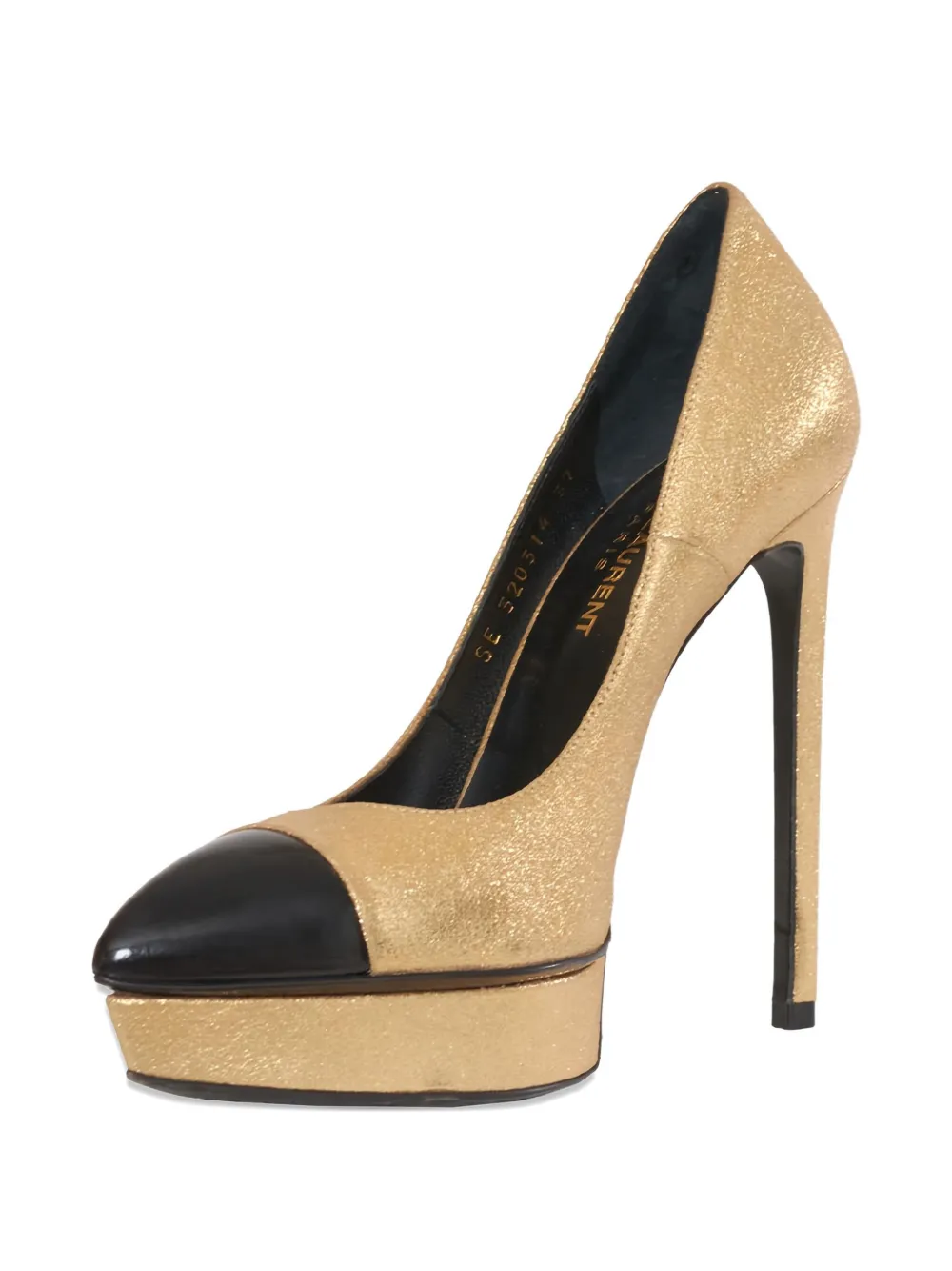 Saint Laurent Pre-Owned 130 mm Janis pumps - Goud