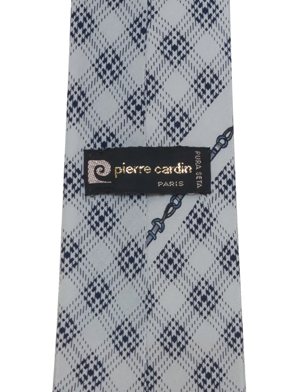 Pierre Cardin Pre-Owned corbata de seda a cuadros | Estilos de archivo | Image 2