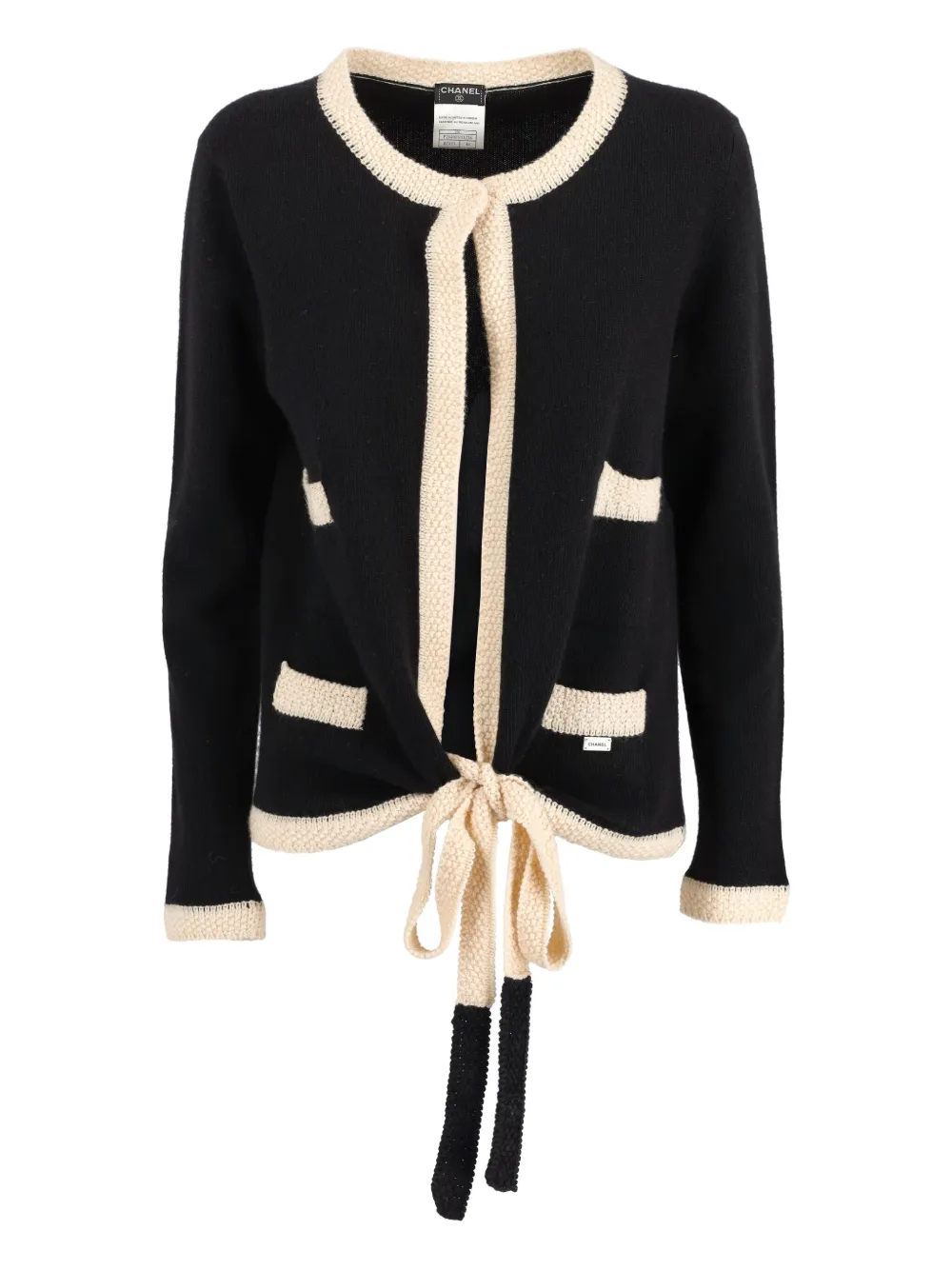 CHANEL Pre-Owned cashmere cardigan | Black | Image 1