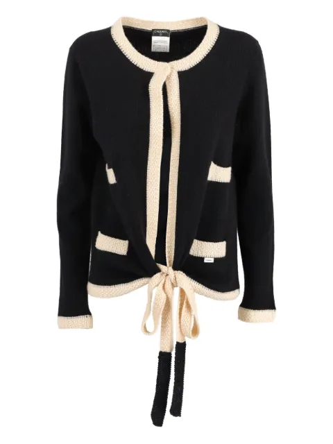 CHANEL Pre-Owned cárdigan de cachemira