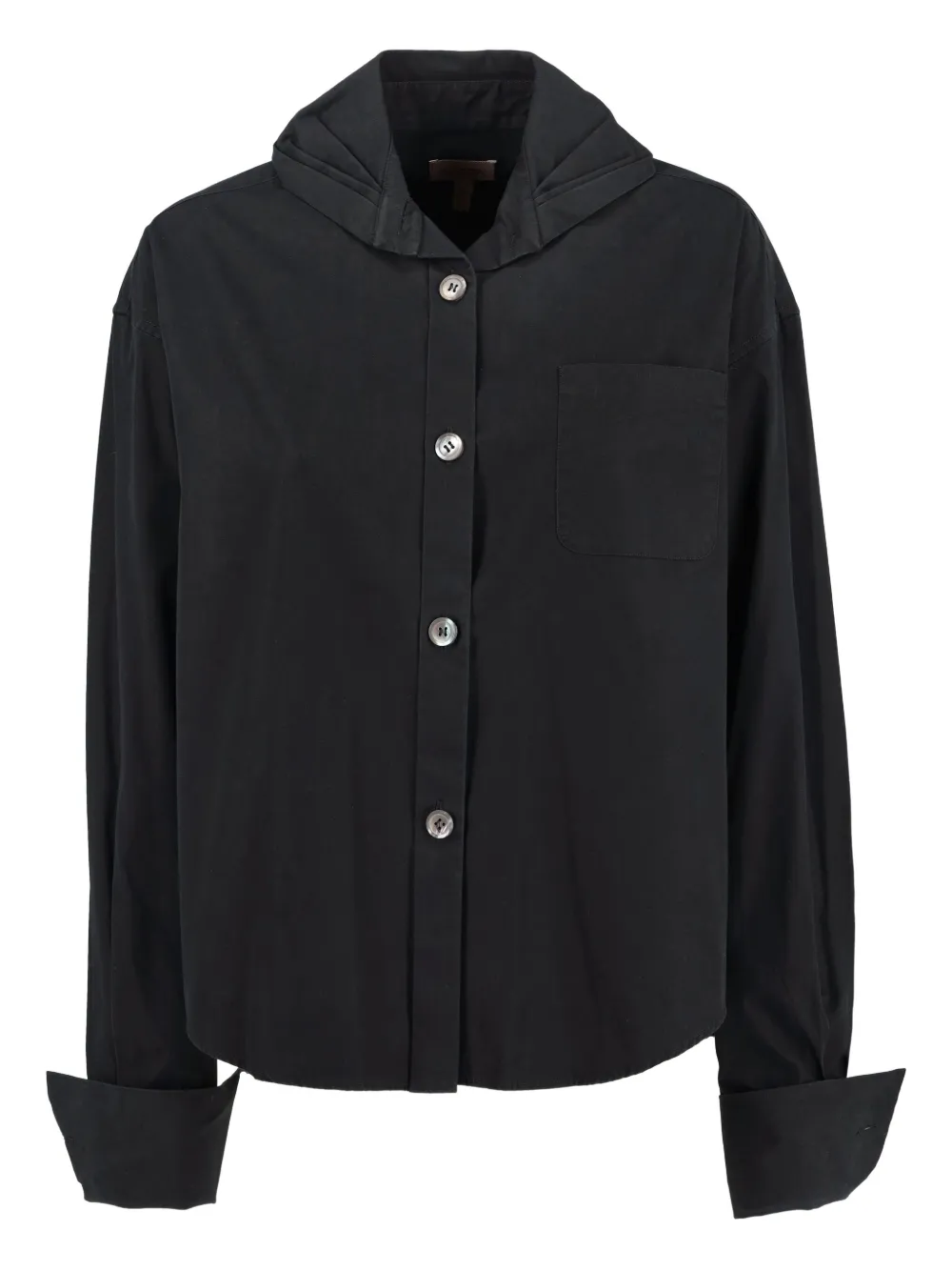 Romeo Gigli Pre-Owned camisa de algodón | negro | Image 1