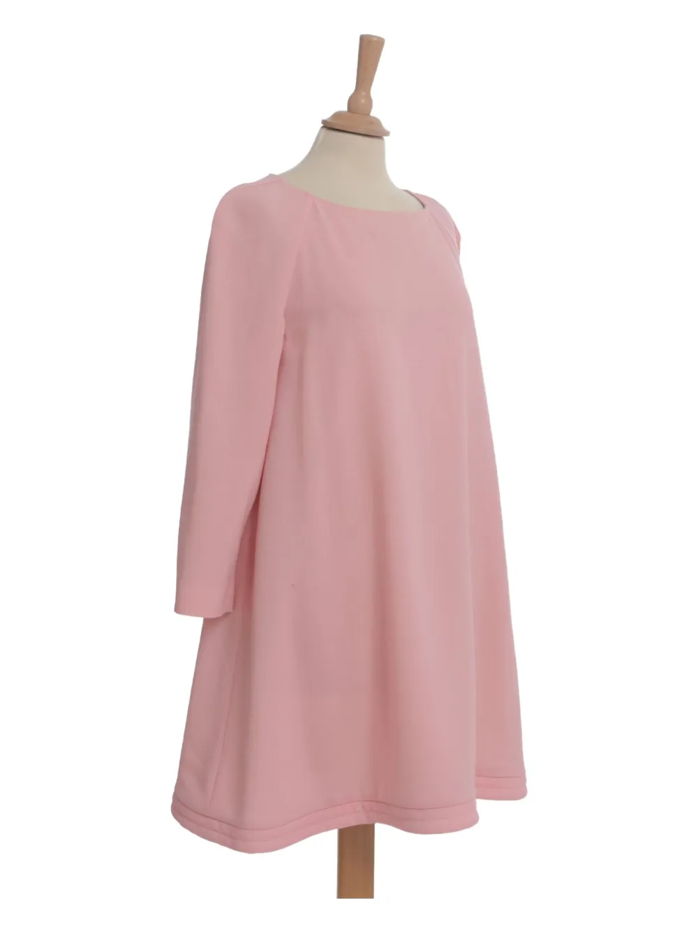 Pre-owned Gianluca Capannolo Wool Mini Dress In Pink