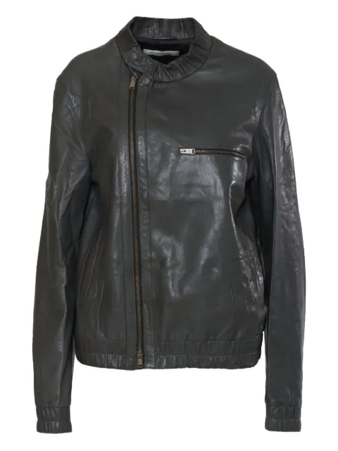 Saint Laurent Pre-Owned leather jacket 