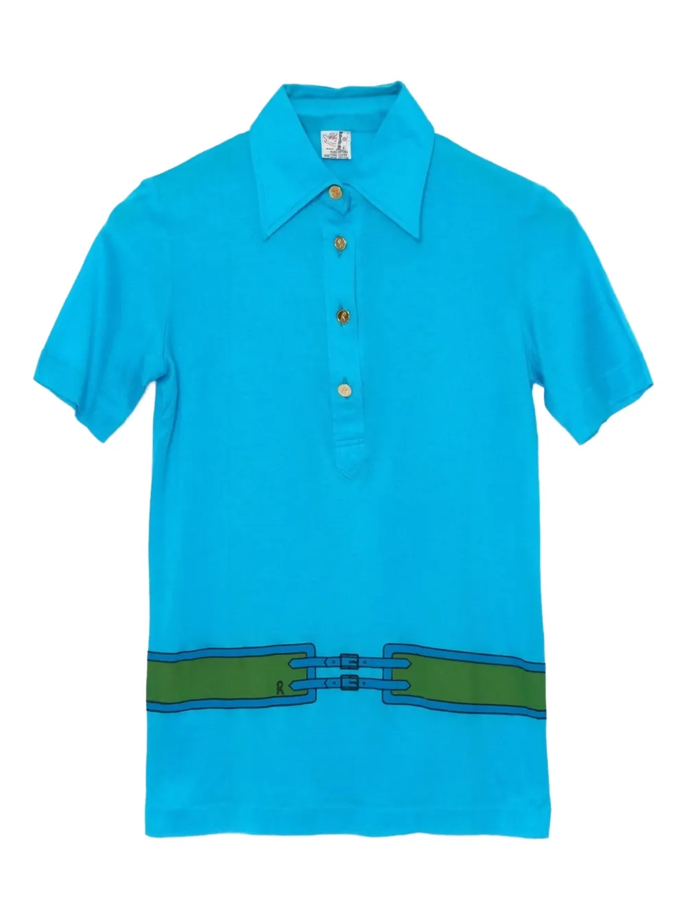 Roberta  di Camerino Pre-Owned playera tipo polo 1970 | azul | Image 1