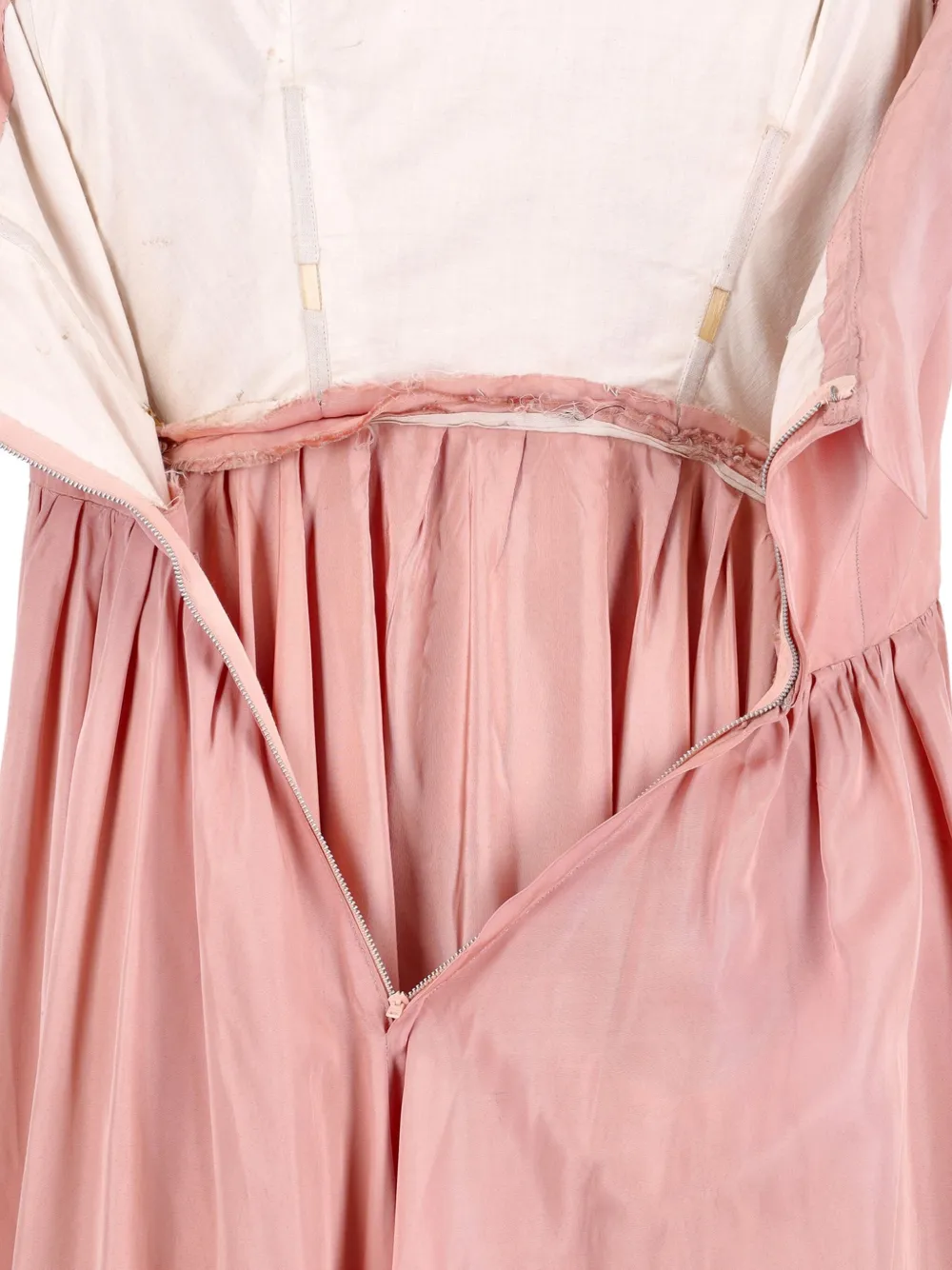 Vintage Abito lungo senza spalline con peplum Pre-owned anni '40 | Image 5