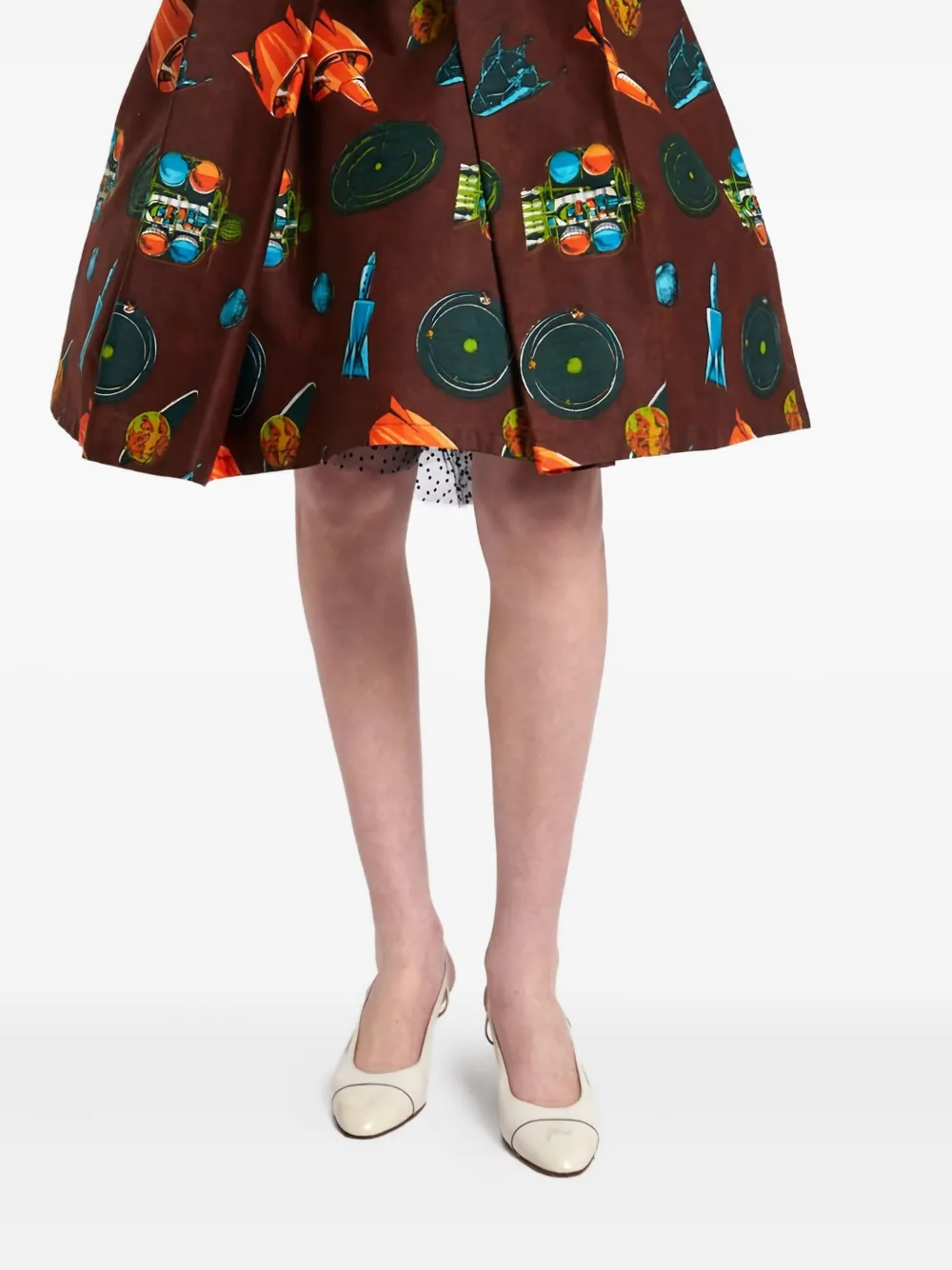 1950s pre-owned cotton skirt