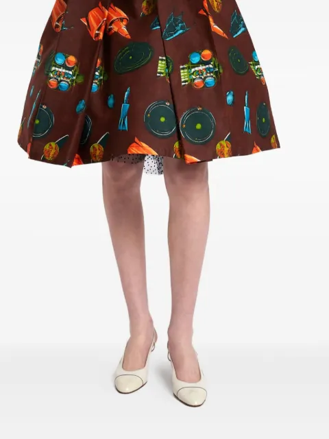 Vintage 1950s pre-owned cotton skirt