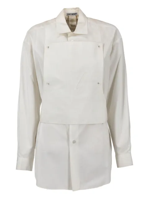 Issey Miyake Pre-Owned layered shirt