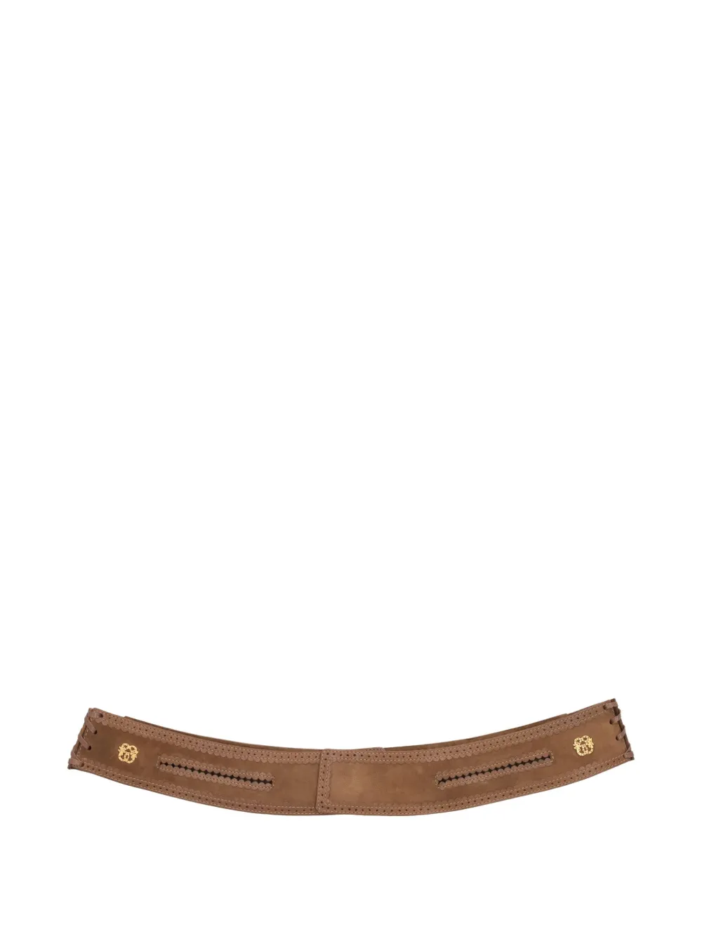 Pre-owned Pirovano Vintage Suede Belt
