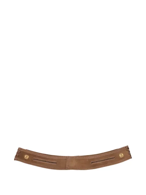 Pirovano Vintage suede belt