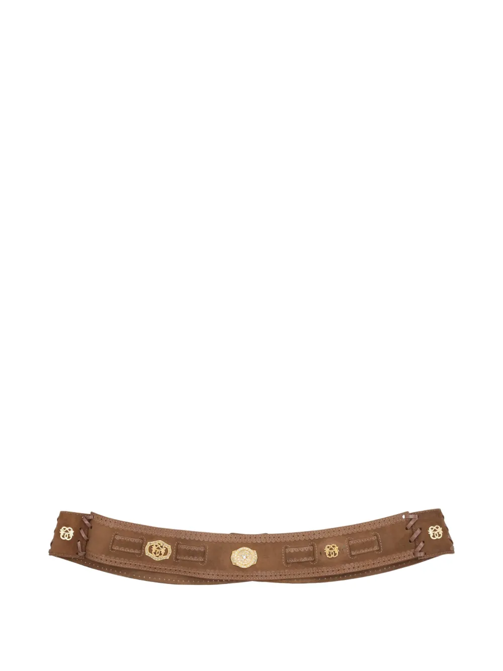 Pre-owned Pirovano Vintage Suede Belt