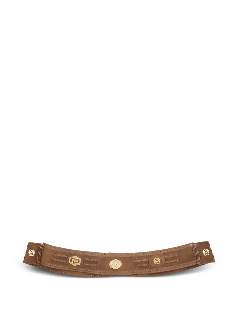Pirovano Vintage ceinture en daim | Image 2