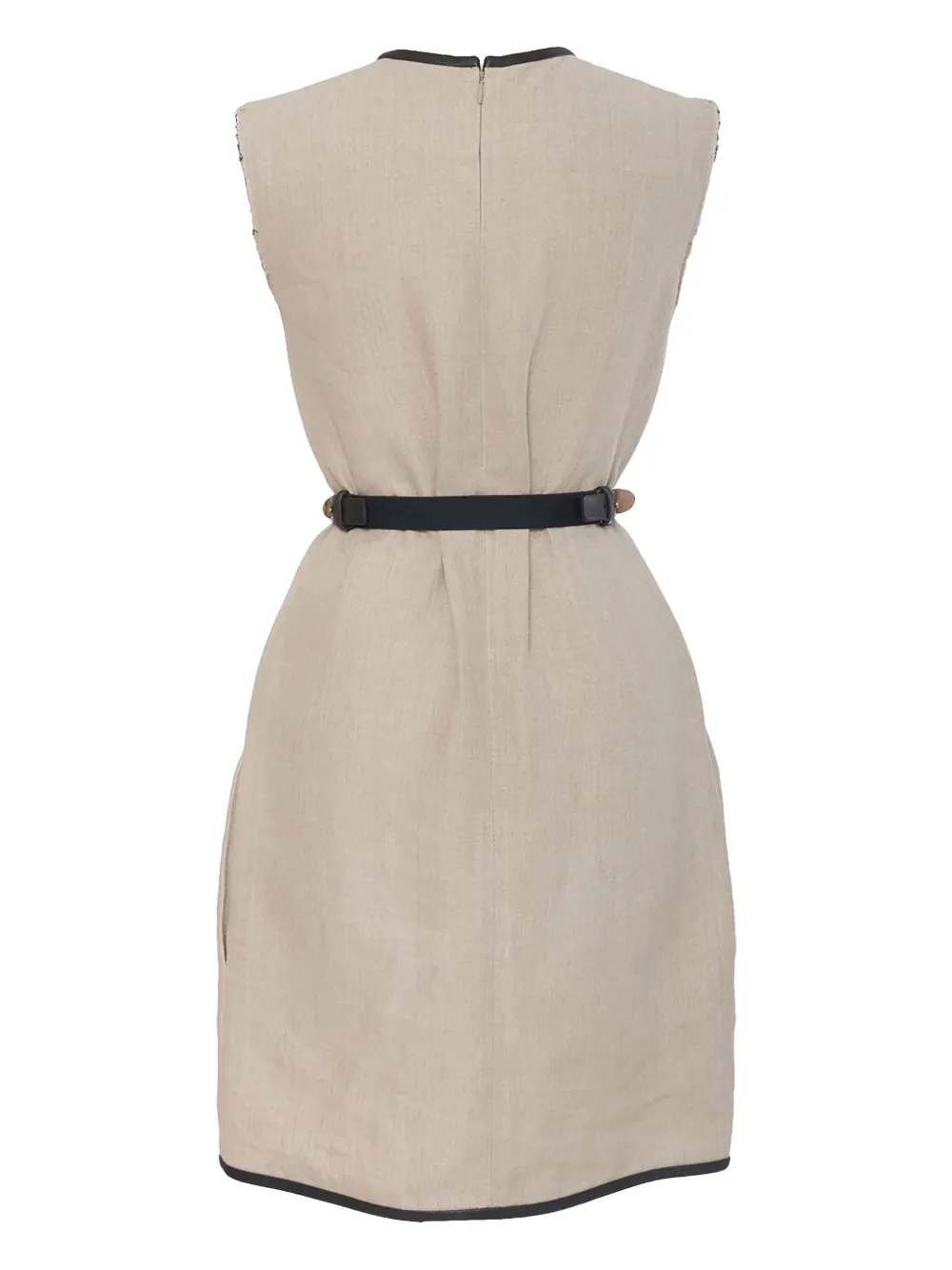 Céline Pre-Owned Linnen jurk - Beige