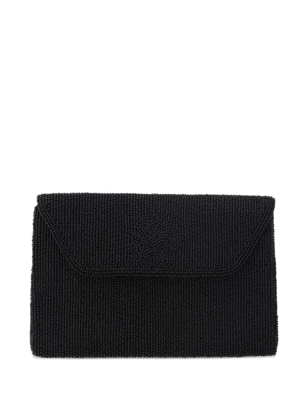 bead-embellished clutch bag