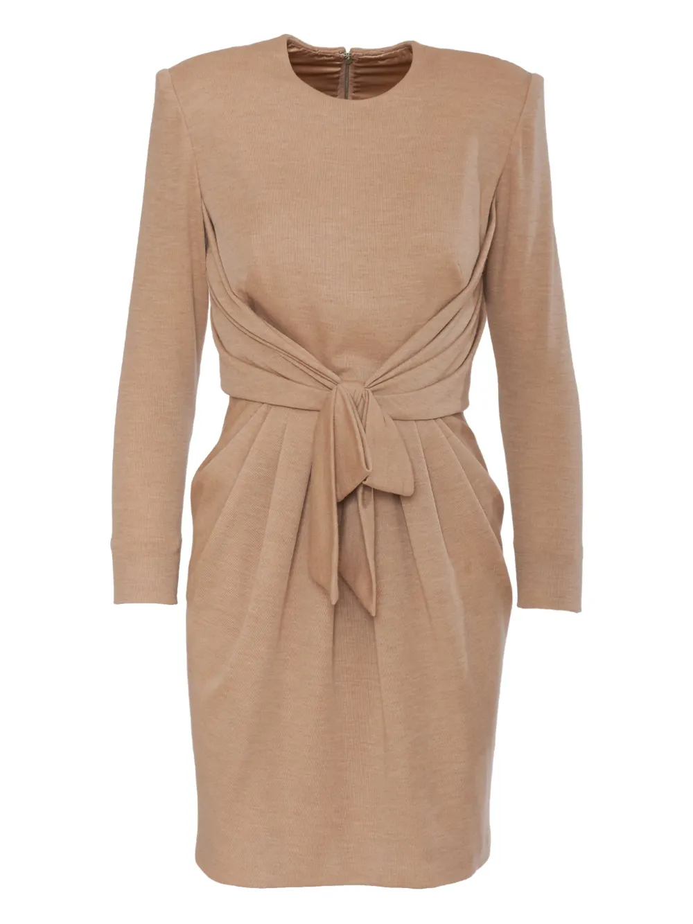 Pre-Owned knot-detail midi dress