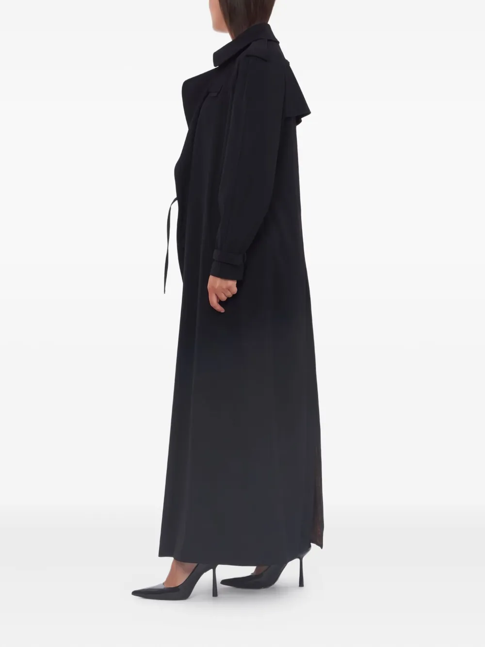 Jean Paul Gaultier Pre-Owned 2010 wool trench coat | Image 2