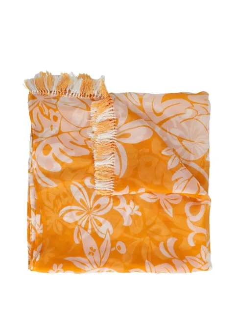Gianfranco Ferré Pre-Owned floral-print silk scarf