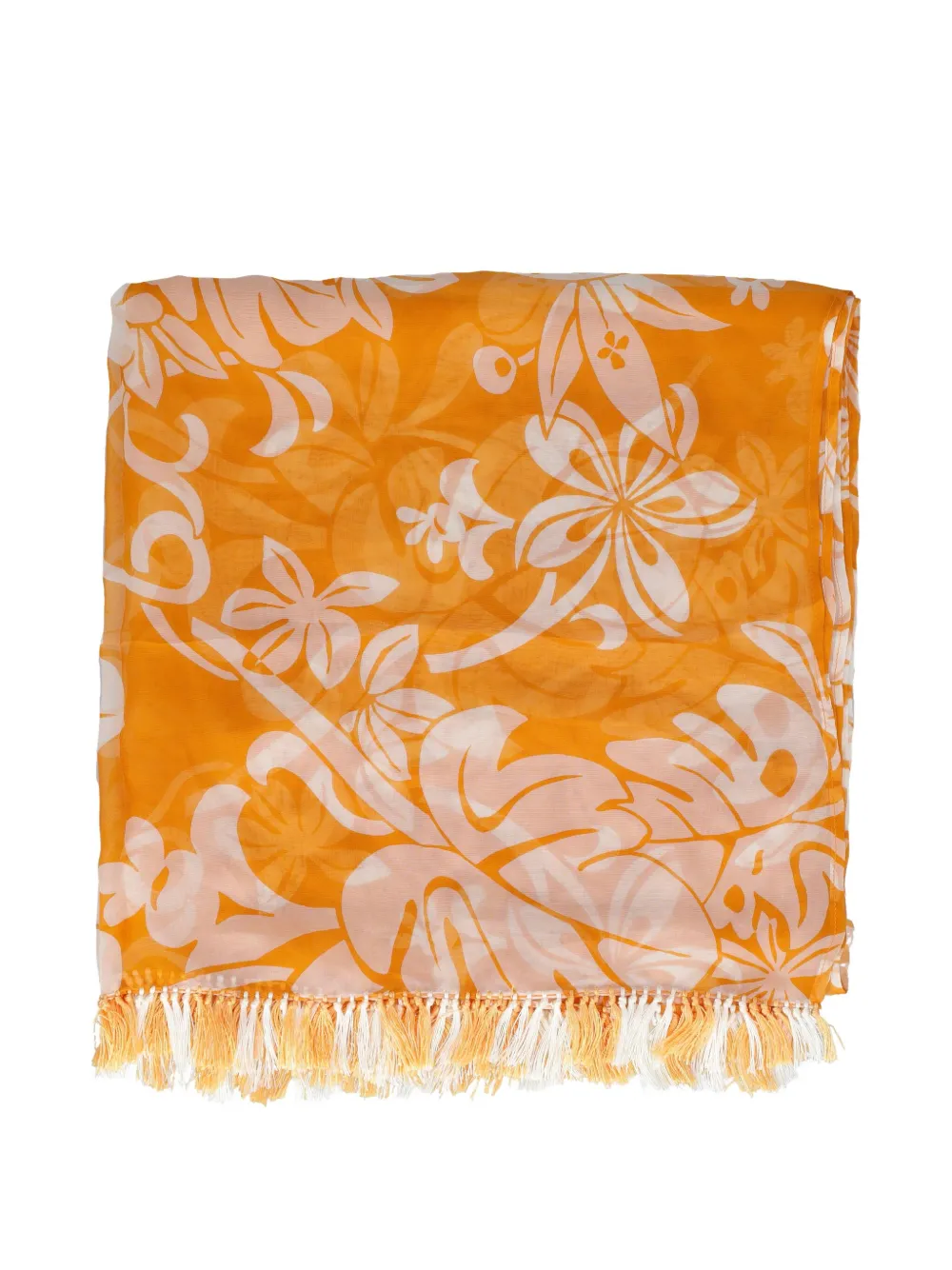 Gianfranco Ferré Pre-Owned foulard en soie à fleurs | Image 2