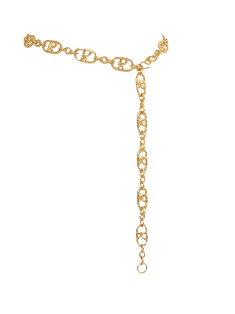 Roberta  di Camerino Pre-Owned logo-plaque chain-link belt