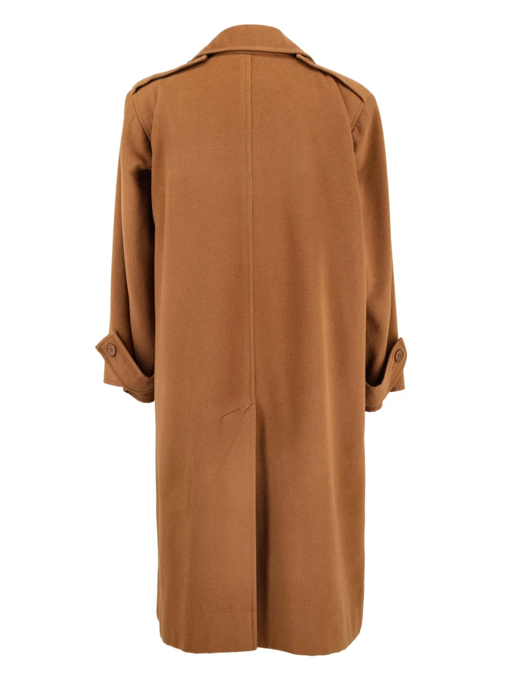 Saint Laurent Pre-Owned wool trench coat | Image 2