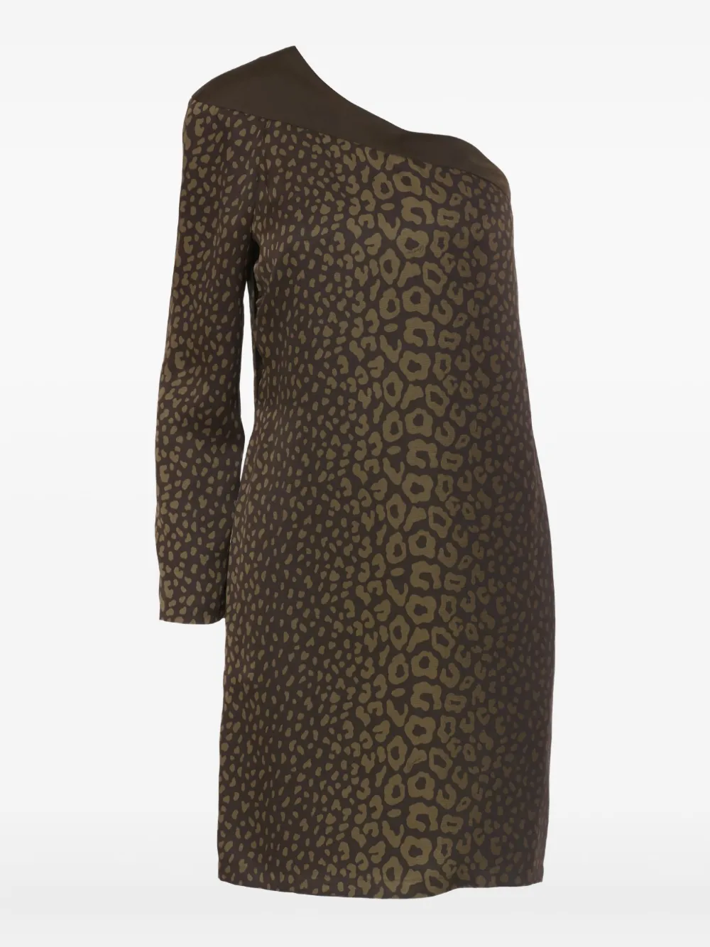 Gucci Pre-Owned Asymmetrische mini-jurk - Groen