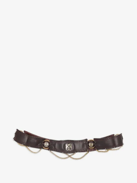 Pirovano Vintage 레더 벨트