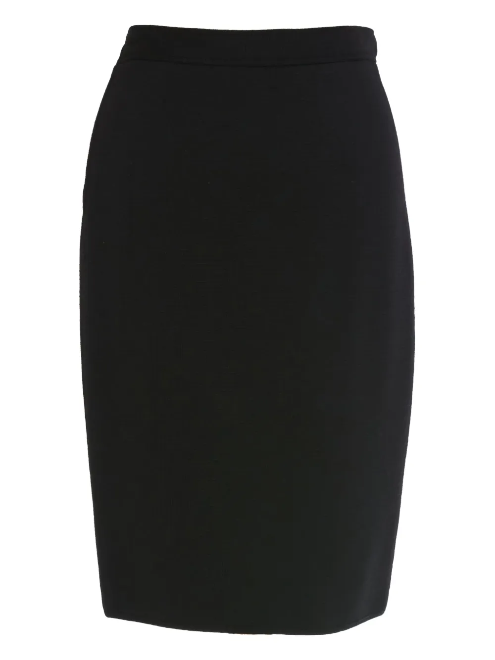 Versace Pre-Owned Mini-rok van wolmix - Zwart