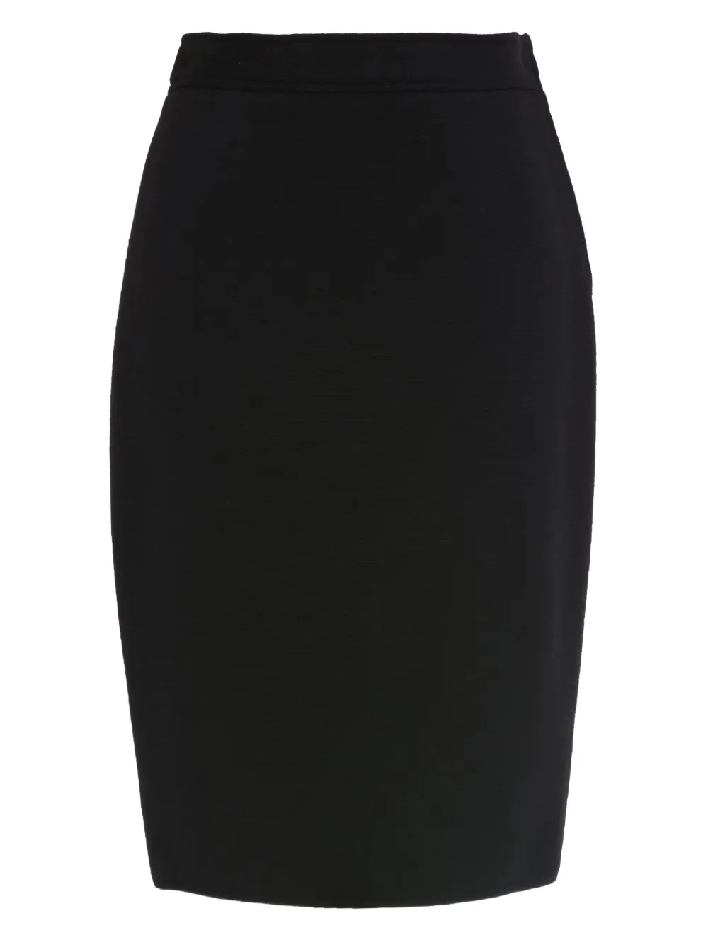 Versace Pre-Owned falda lápiz con mezcla de lana | negro | Image 1