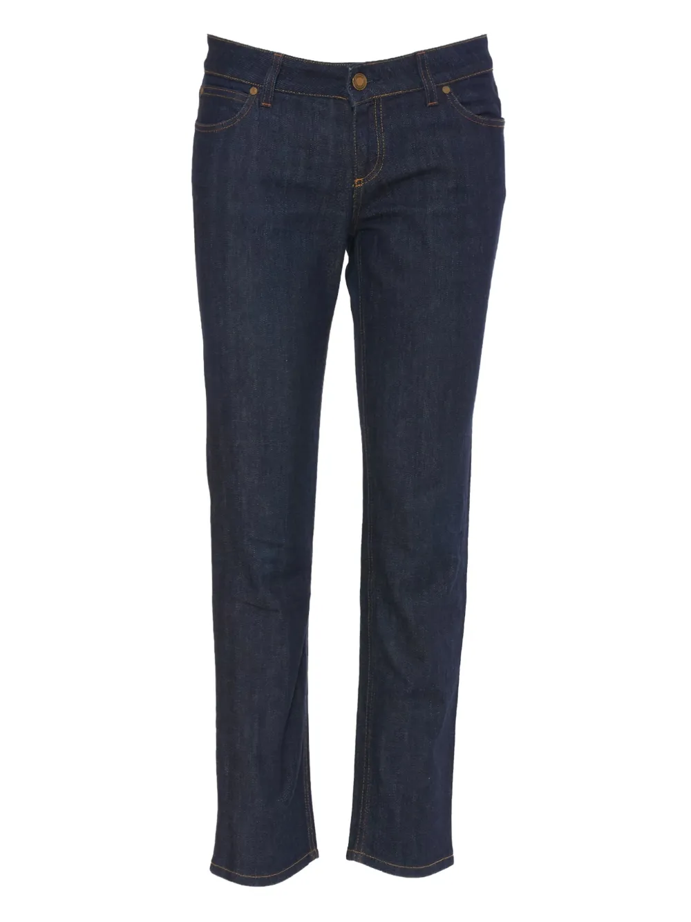 Gucci Pre-Owned Web-stripe jeans - ブルー Gucci Pre-Owned Web-stripe jeans - ブルー
