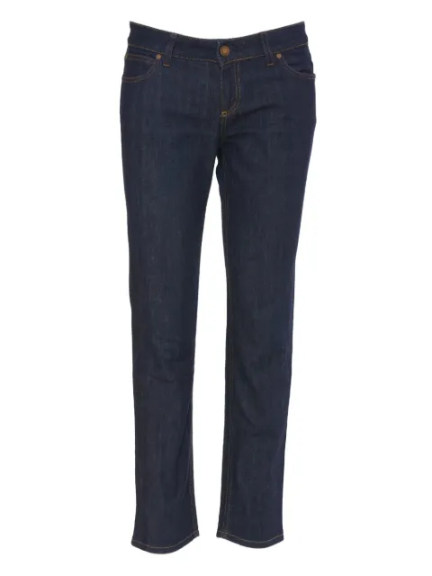 Gucci Pre-Owned Web-stripe jeans