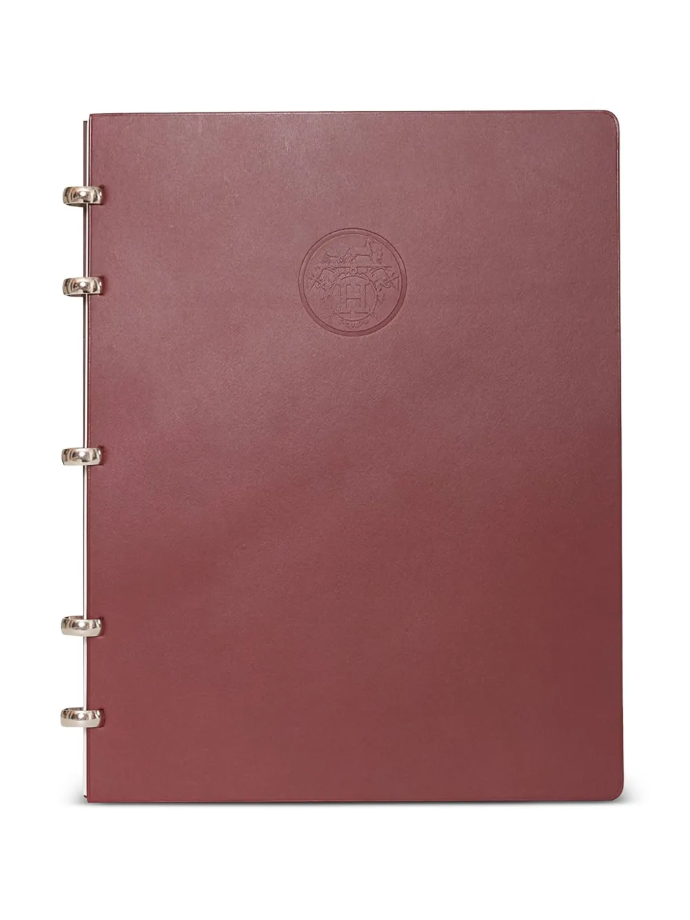 Hermès Pre-Owned leather notebook | Brown | Image 1