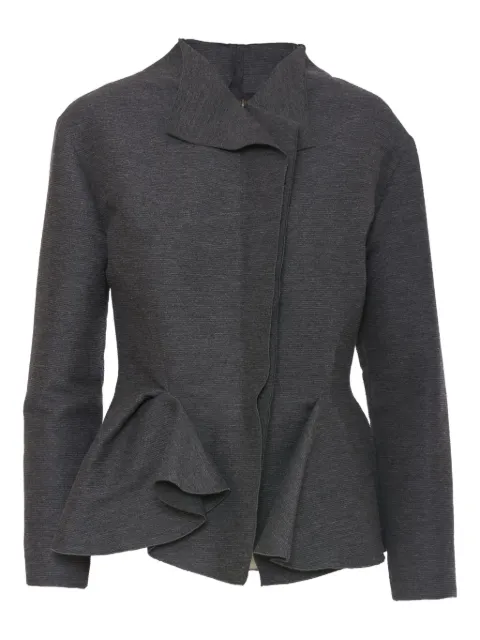 Lanvin Pre-Owned ruffle-detail jacket 