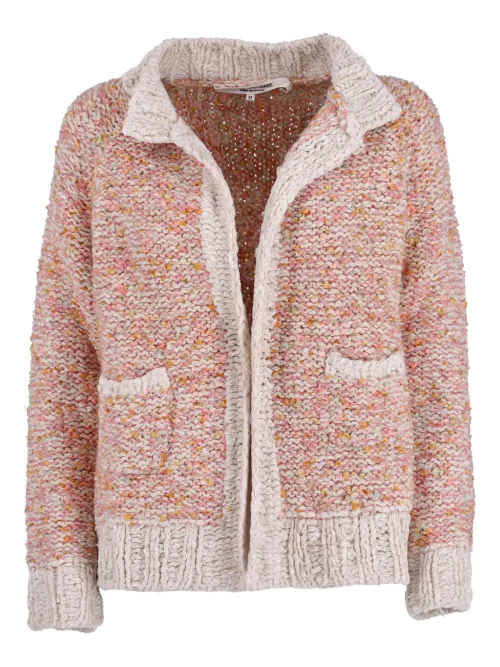 Junya Watanabe Comme des Garçons Pre-Owned mélange-effect cardigan | Pink | Image 1