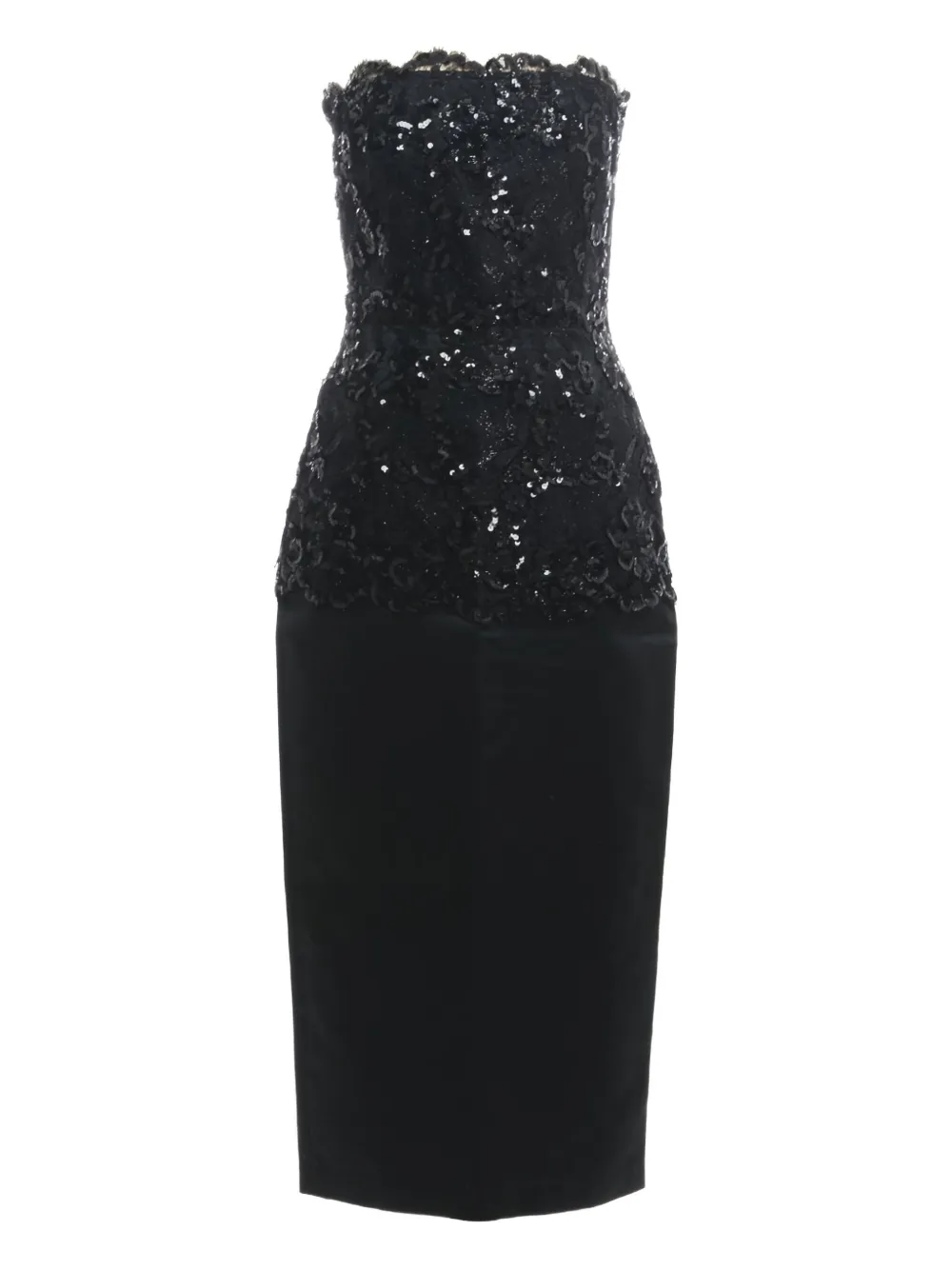 1980s Pre-Owned sequin-embellished dress