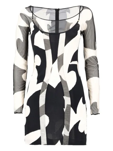 Gianfranco Ferré Pre-Owned flower-print mini dress