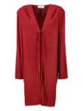 Emanuel Ungaro Pre-Owned tie-fastening top - Red
