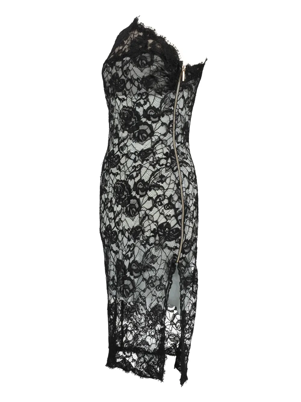 Pre-owned Pucci Lace-detailing Midi Dress