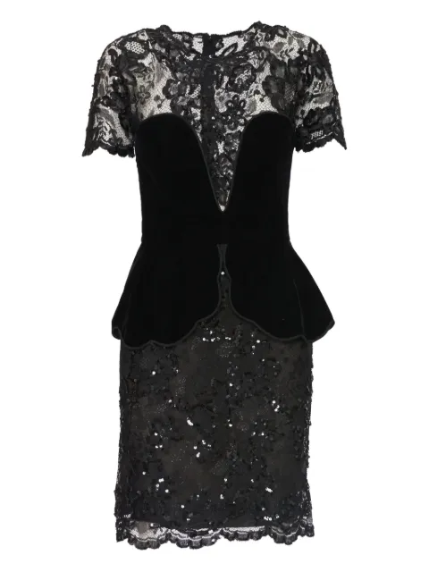 Sabbadini pre-owned floral-lace dress 
