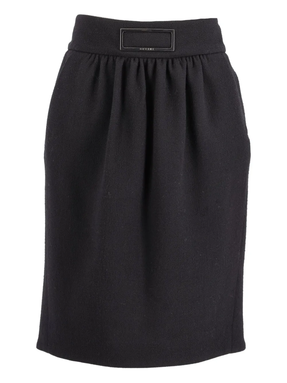 Céline Pre-Owned belted skirt | Black | Image 1