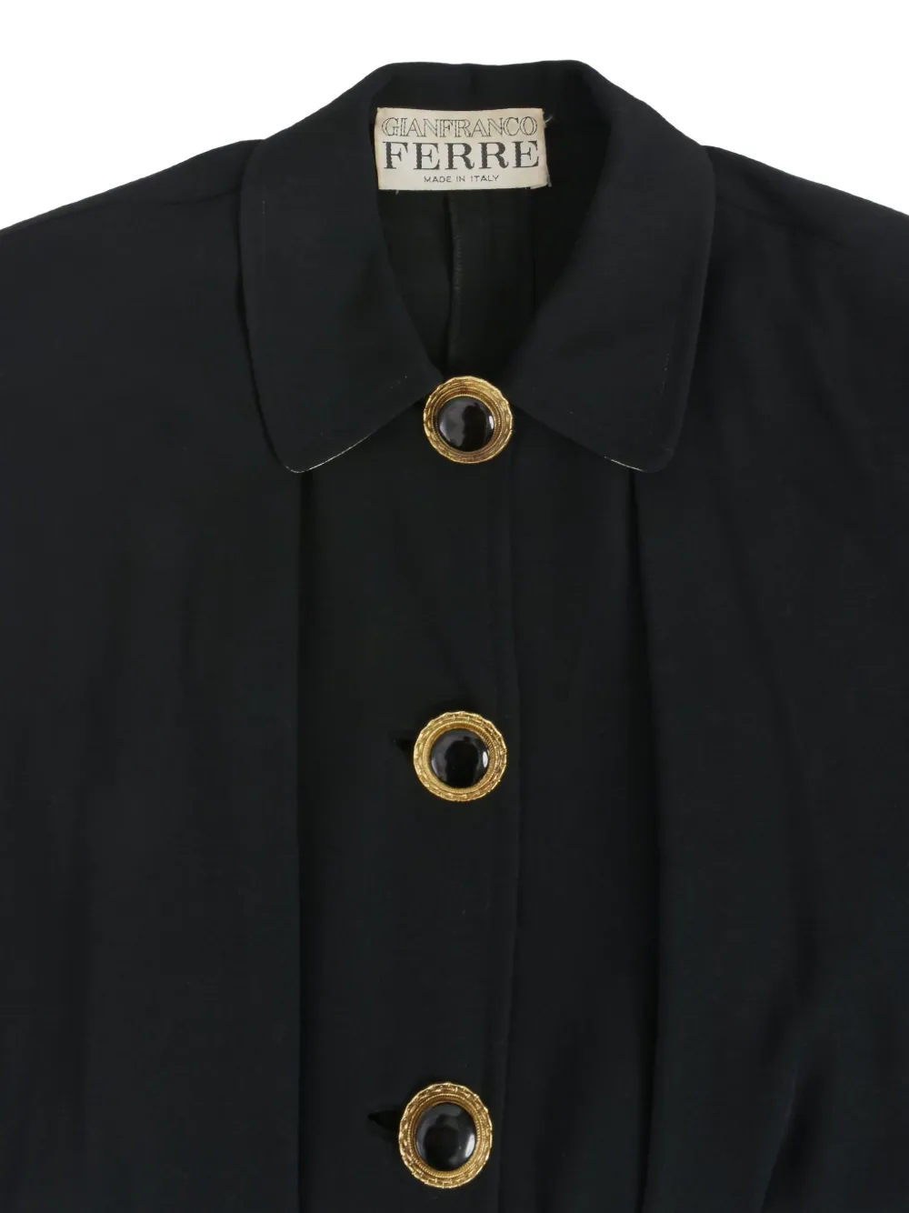 Pre-owned Gianfranco Ferre 1980s Jewel-buttons Skirt Suit