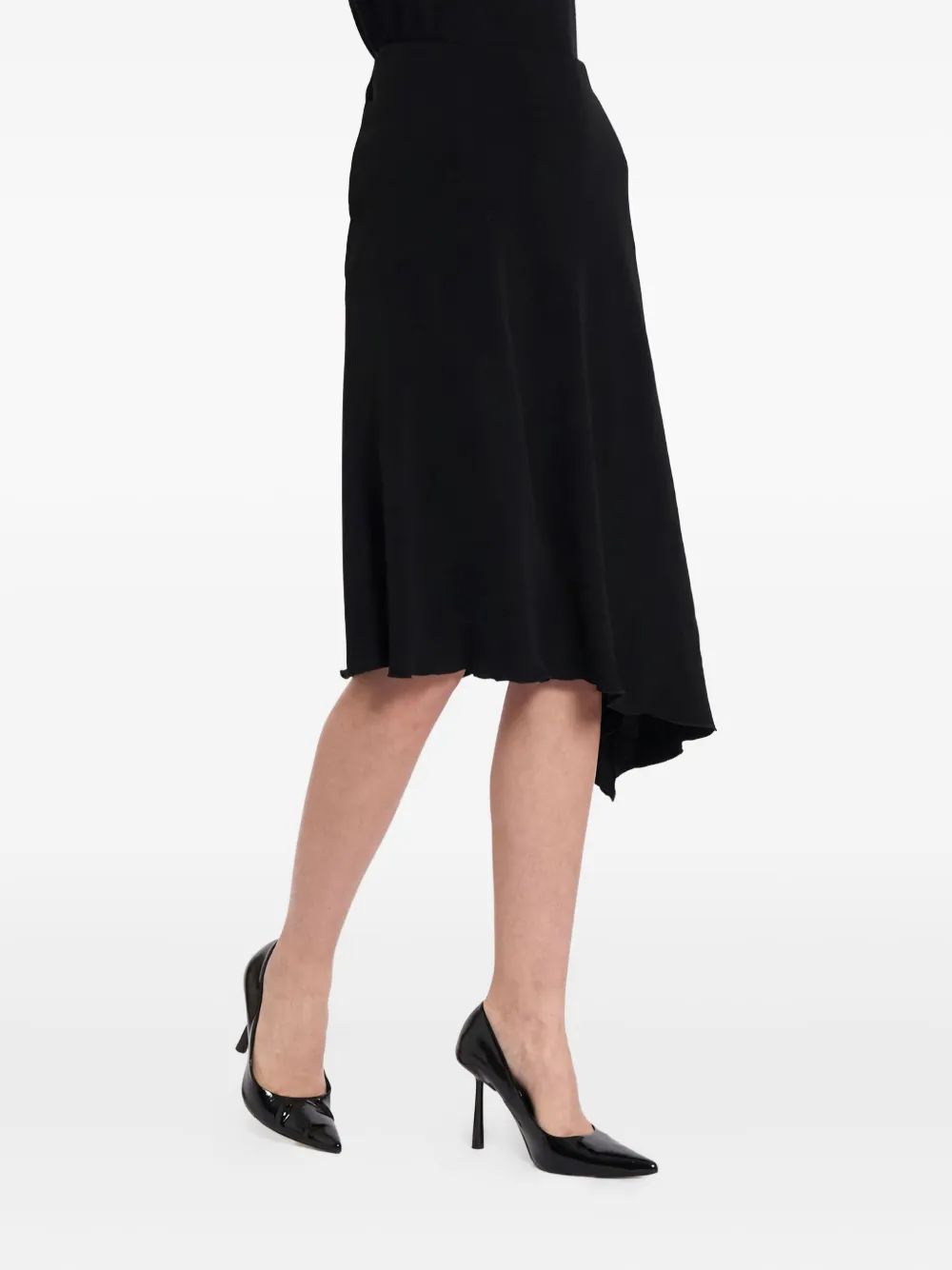 Pre-owned Emporio Armani 2000s Asymmetric Midi Skirt