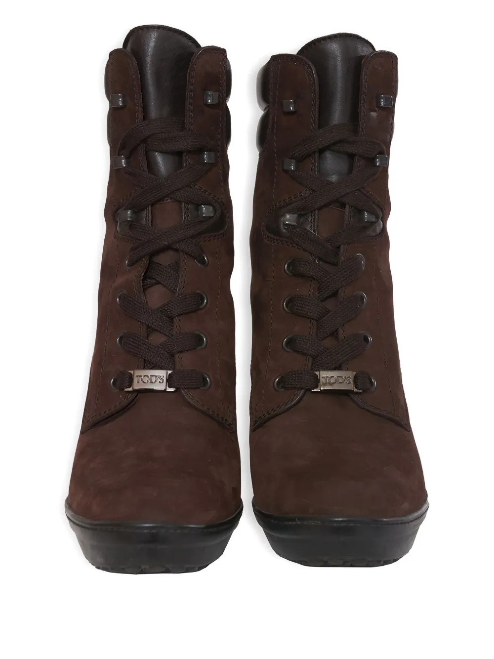 Pre-owned Tod's Vintage 100mm Suede Boots